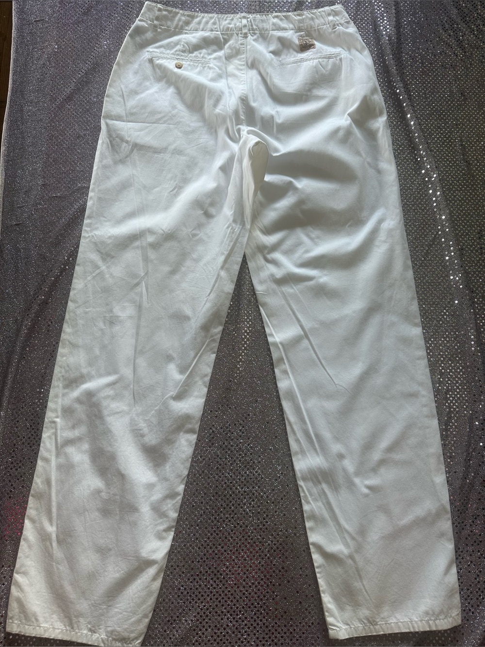 RALPH LAUREN SPORT WHITE 100% Cotton Pants. Size: 12 - Picture 2 of 11